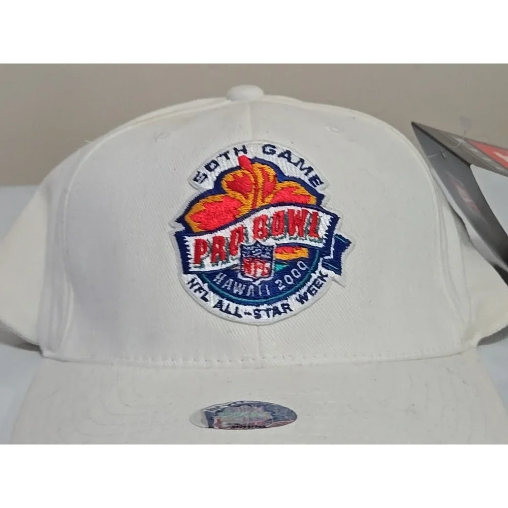 NWT Vtg 2000 Nike NFL Pro Bowl Hat 50th Anniversary Hawaii Snapback DEADSTOCK